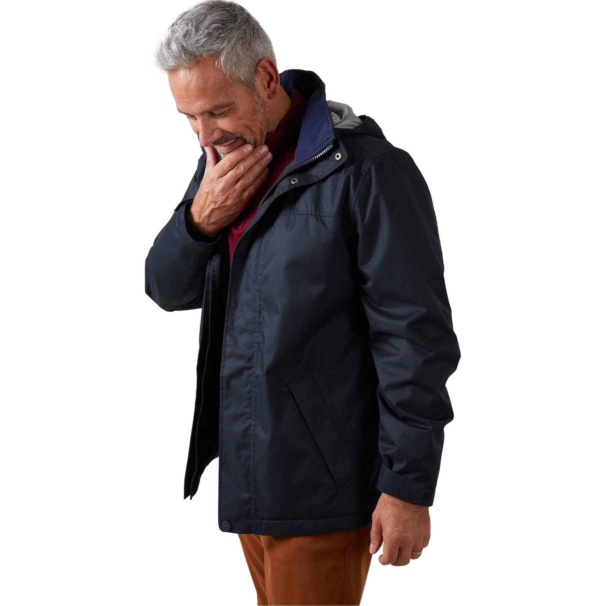 Alan Paine Mens Fernley Weekend Coat FERGCOT - Navy